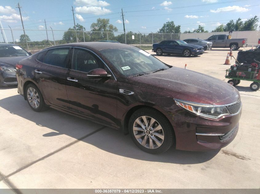 2017 KIA OPTIMA EX - 5XXGU4L37HG130559