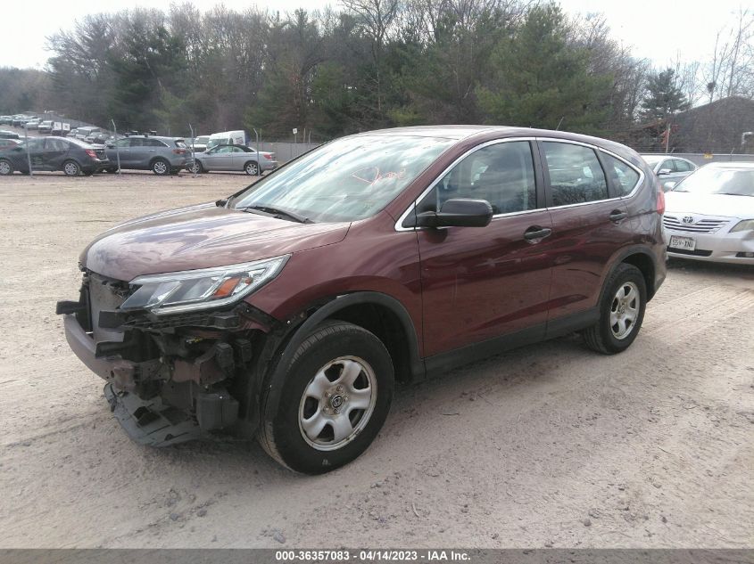 2015 HONDA CR-V LX - 5J6RM4H34FL090210