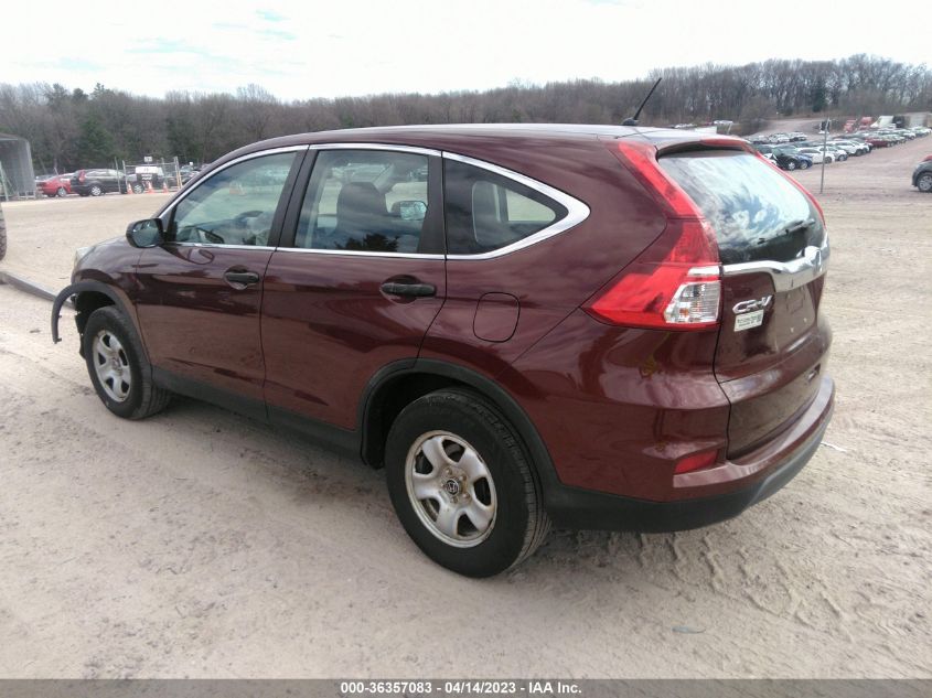 2015 HONDA CR-V LX - 5J6RM4H34FL090210
