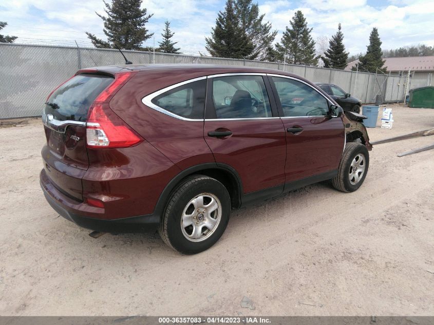2015 HONDA CR-V LX - 5J6RM4H34FL090210