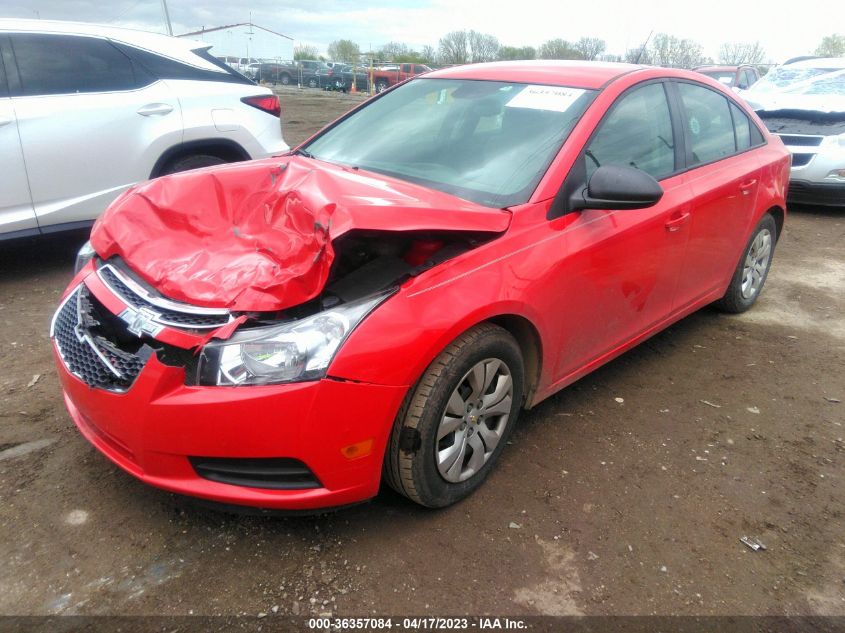 2014 CHEVROLET CRUZE LS - 1G1PA5SH4E7372170