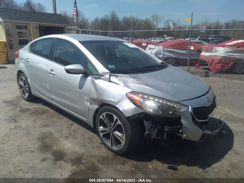 2014 KIA FORTE EX - KNAFX4A87E5108785