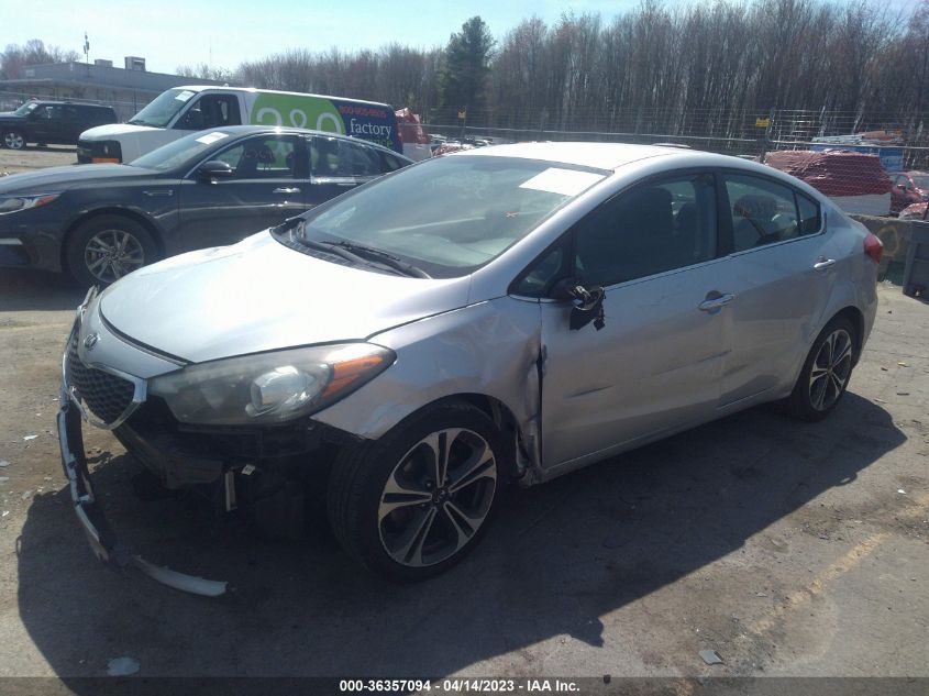 2014 KIA FORTE EX - KNAFX4A87E5108785