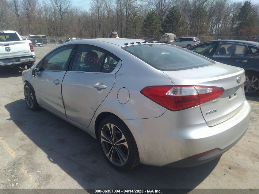 2014 KIA FORTE EX - KNAFX4A87E5108785