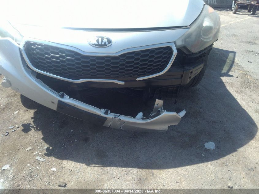 2014 KIA FORTE EX - KNAFX4A87E5108785
