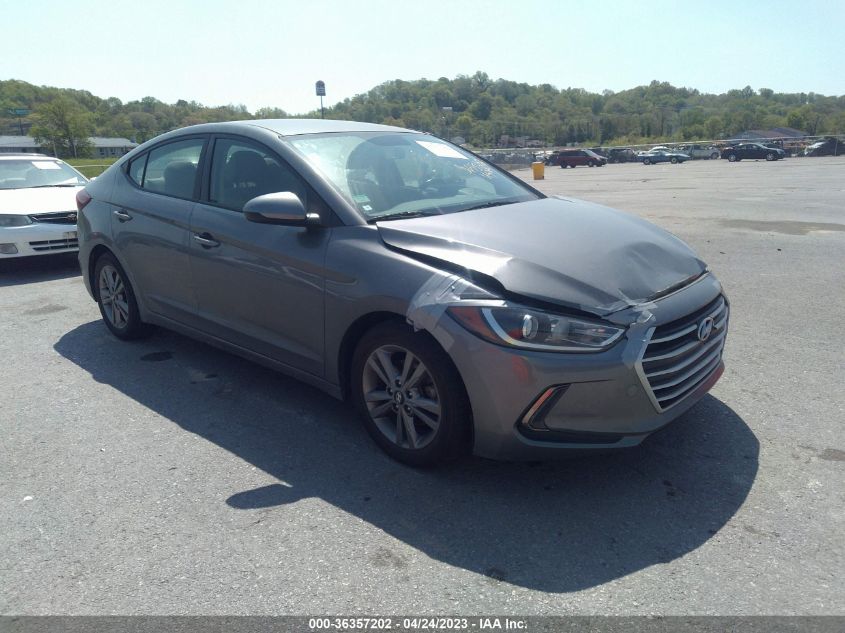 2017 HYUNDAI ELANTRA SE - KMHD84LF0HU180033