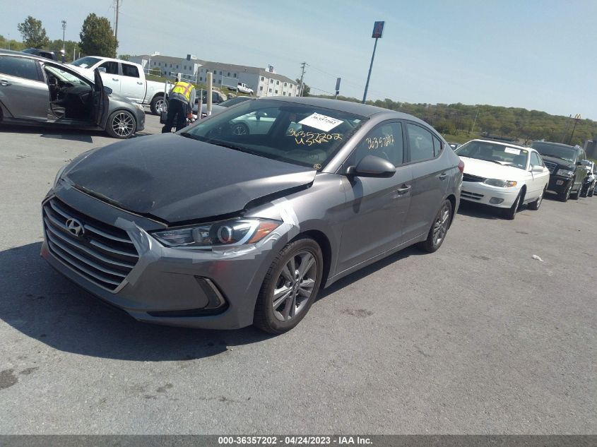 2017 HYUNDAI ELANTRA SE - KMHD84LF0HU180033