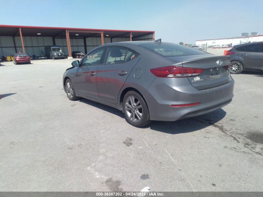 2017 HYUNDAI ELANTRA SE - KMHD84LF0HU180033