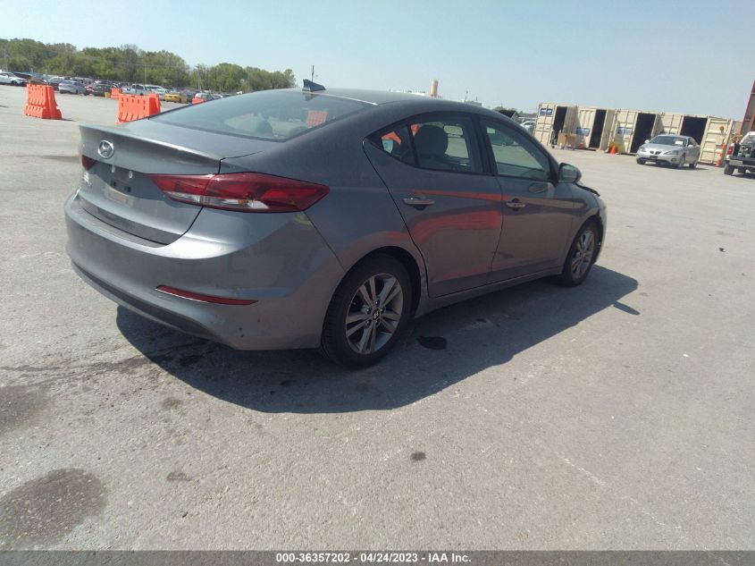 2017 HYUNDAI ELANTRA SE - KMHD84LF0HU180033