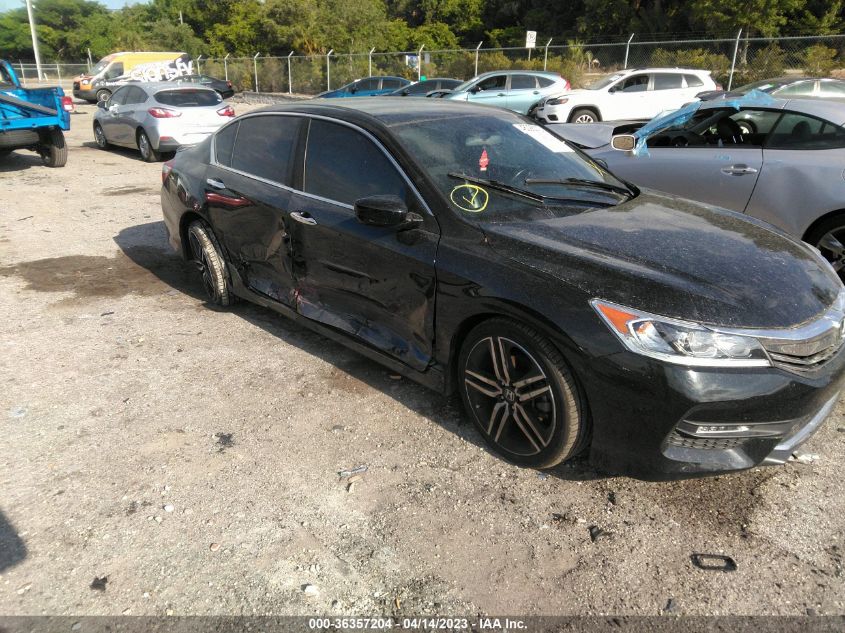 2017 HONDA ACCORD SEDAN SPORT - 1HGCR2F5XHA306325