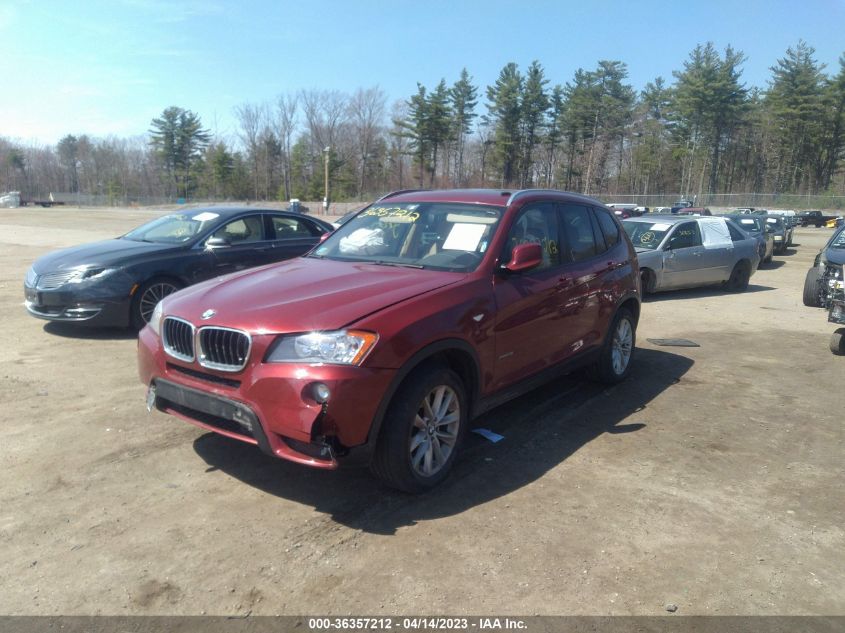 2013 BMW X3 XDRIVE28I - 5UXWX9C58DLK59680