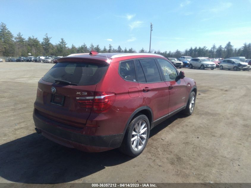 2013 BMW X3 XDRIVE28I - 5UXWX9C58DLK59680