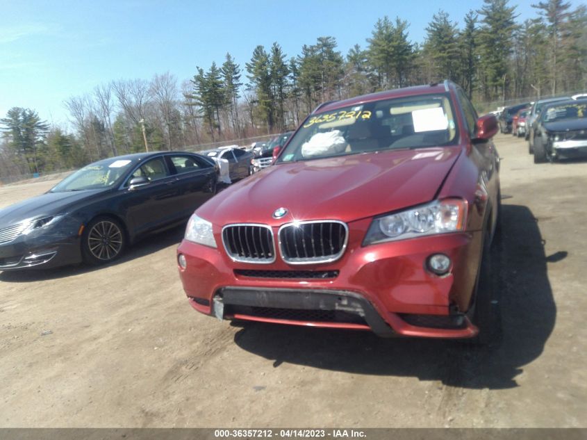 2013 BMW X3 XDRIVE28I - 5UXWX9C58DLK59680