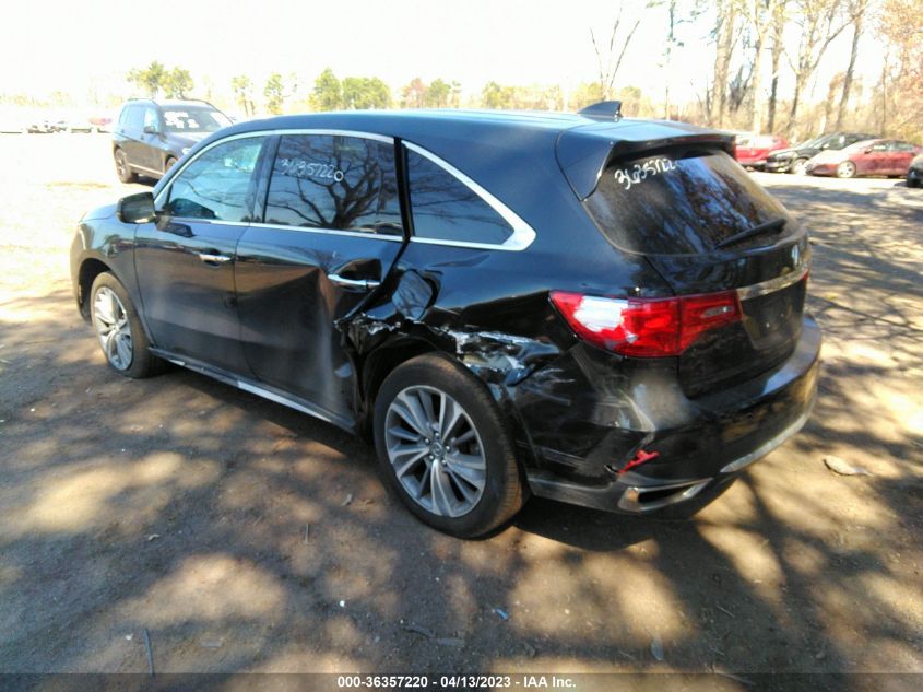 2017 ACURA MDX W/TECHNOLOGY PKG - 5J8YD4H50HL000753