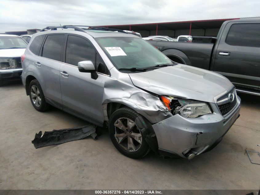 2014 SUBARU FORESTER 2.5I TOURING - JF2SJAPC6EH555718