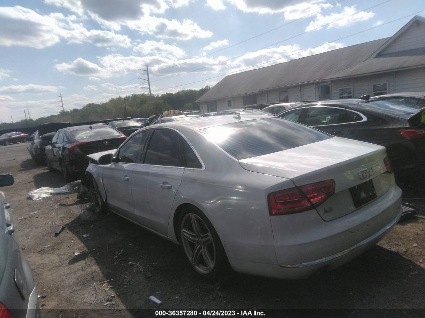 2013 AUDI A8 3.0L WAUAGAFD1DN032154