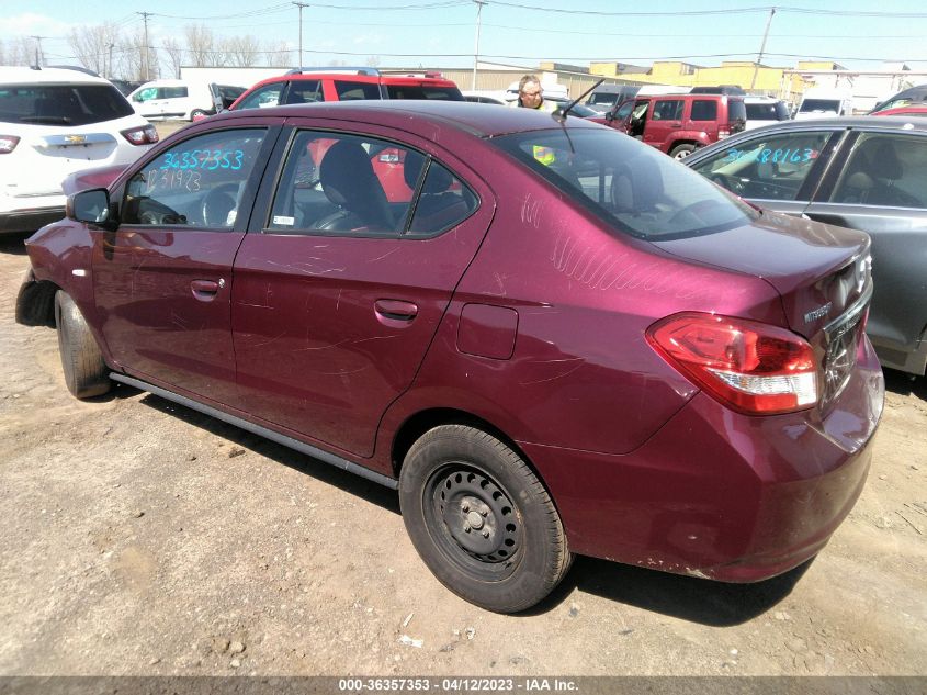 2019 MITSUBISHI MIRAGE G4 ES/RF - ML32F3FJ3KHF08580