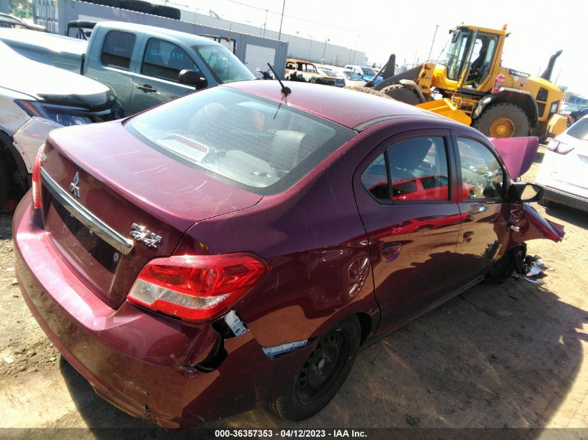 2019 MITSUBISHI MIRAGE G4 ES/RF - ML32F3FJ3KHF08580