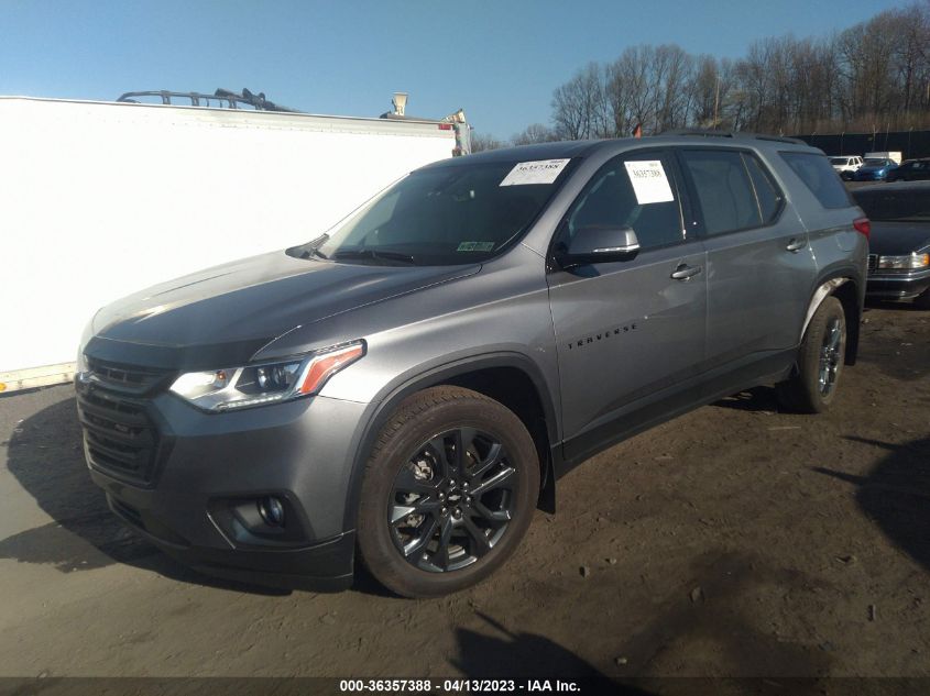 2021 CHEVROLET TRAVERSE RS - 1GNEVJKW7MJ111019