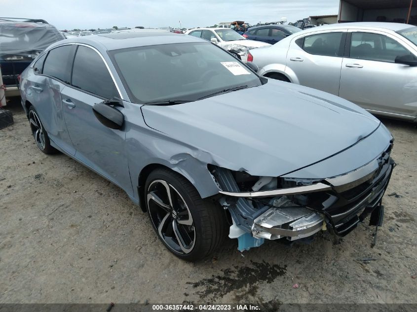 2022 HONDA ACCORD SEDAN SPORT - 1HGCV2F37NA018073