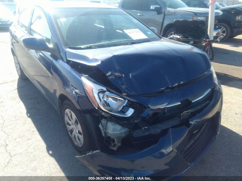 2017 HYUNDAI ACCENT SE - KMHCT4AE5HU308612