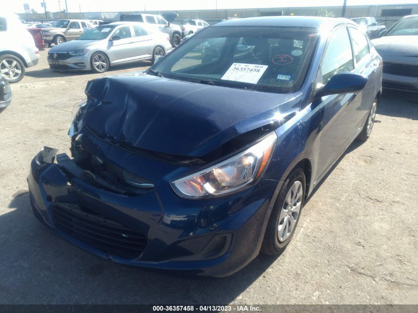 2017 HYUNDAI ACCENT SE - KMHCT4AE5HU308612