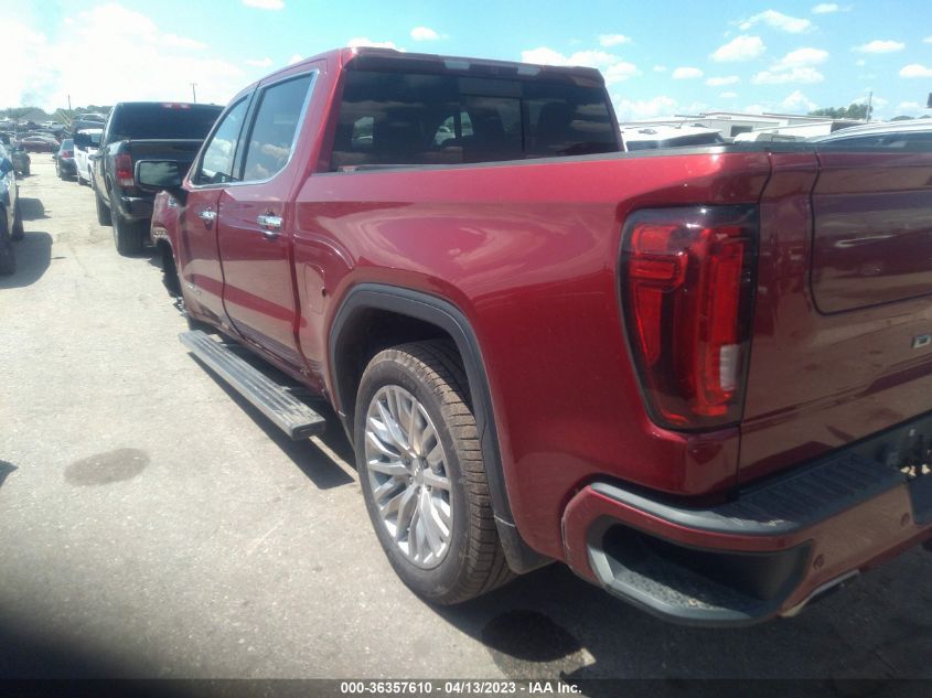 2019 GMC SIERRA 1500 DENALI - 1GTU9FEL9KZ365157