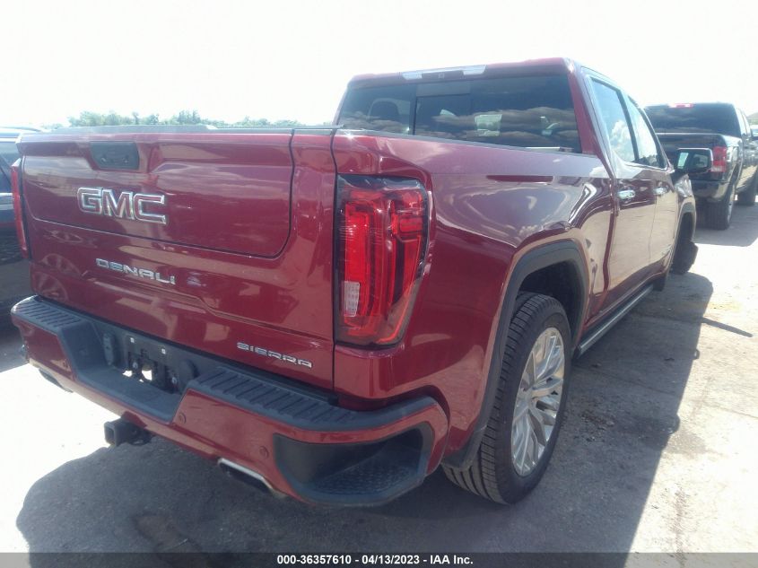 2019 GMC SIERRA 1500 DENALI - 1GTU9FEL9KZ365157