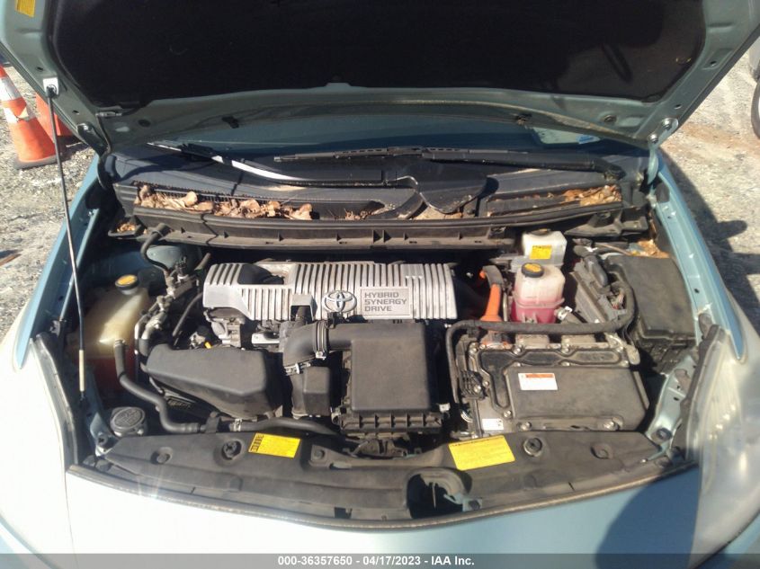 2013 TOYOTA PRIUS ONE/TWO/THREE/FOUR/FIVE - JTDKN3DU4D5651956