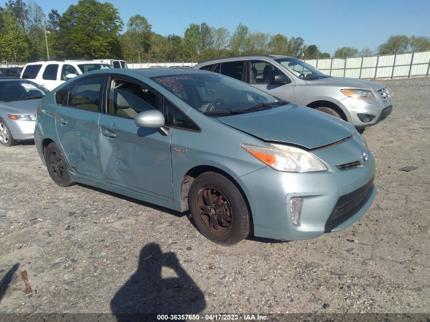 2013 TOYOTA PRIUS ONE/TWO/THREE/FOUR/FIVE - JTDKN3DU4D5651956