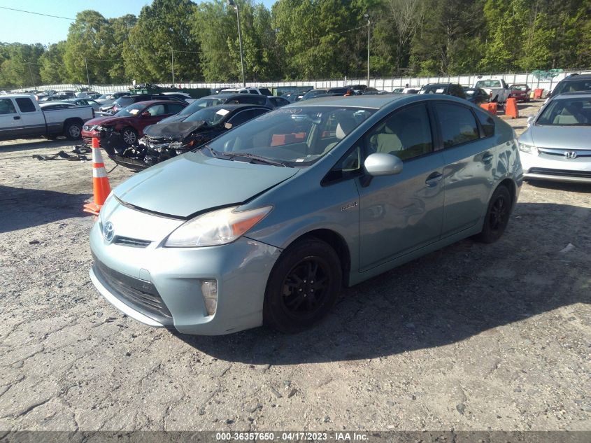 2013 TOYOTA PRIUS ONE/TWO/THREE/FOUR/FIVE - JTDKN3DU4D5651956
