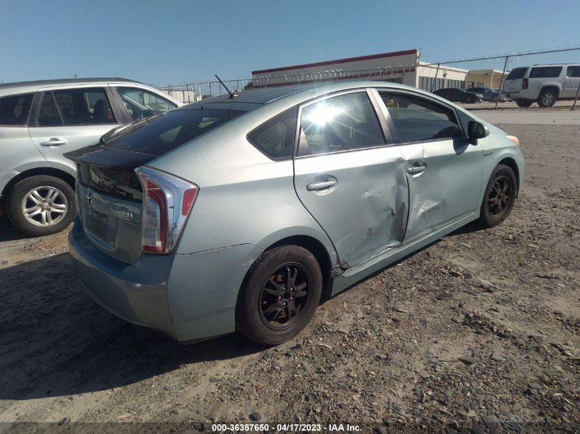 2013 TOYOTA PRIUS ONE/TWO/THREE/FOUR/FIVE - JTDKN3DU4D5651956