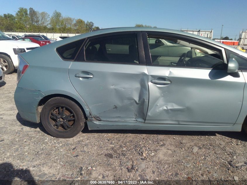 2013 TOYOTA PRIUS ONE/TWO/THREE/FOUR/FIVE - JTDKN3DU4D5651956