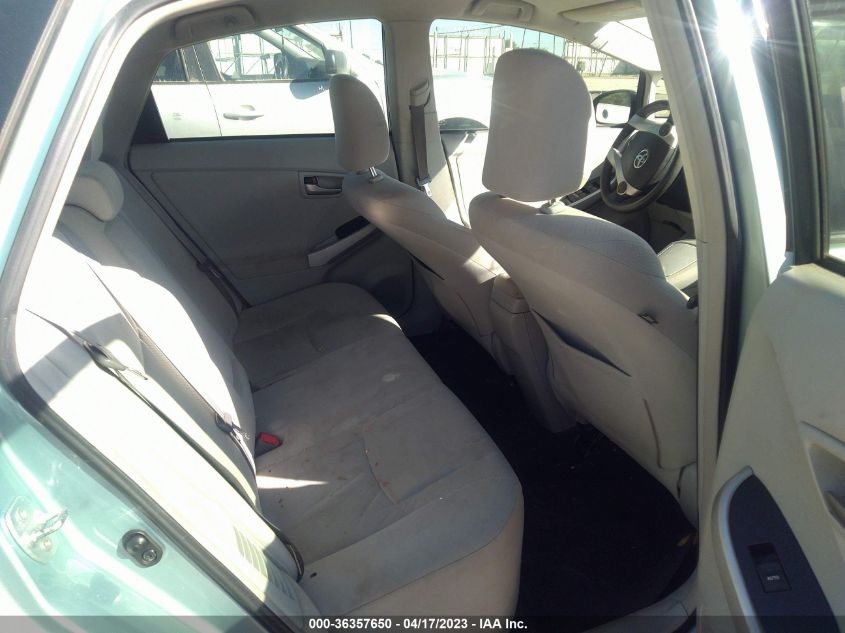 2013 TOYOTA PRIUS ONE/TWO/THREE/FOUR/FIVE - JTDKN3DU4D5651956
