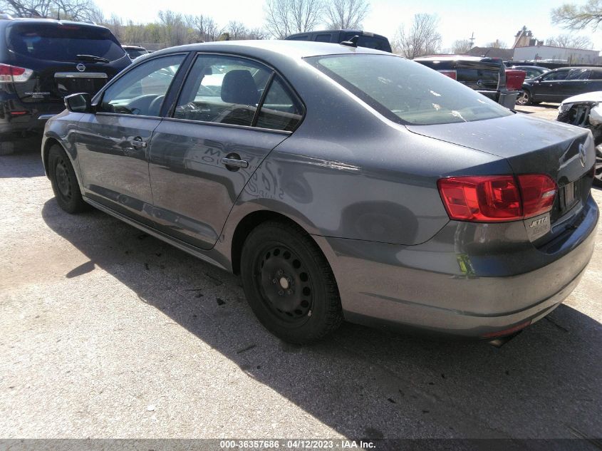 2014 VOLKSWAGEN JETTA SEDAN SE - 3VWD17AJ5EM240158