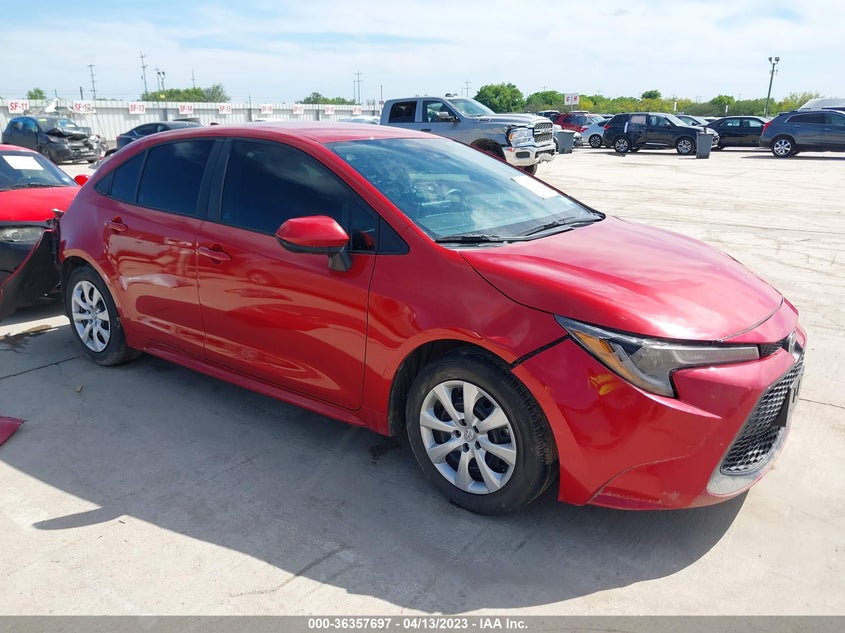VIN 5YFEPMAE9MP265367 2021 TOYOTA COROLLA LE