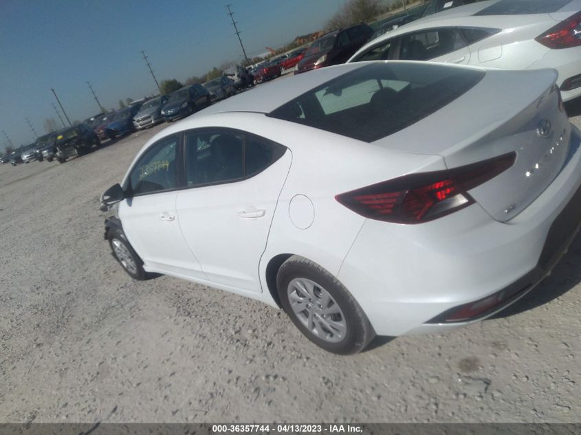 2019 HYUNDAI ELANTRA SE - 5NPD74LF4KH405367