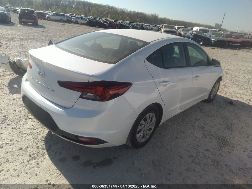 2019 HYUNDAI ELANTRA SE - 5NPD74LF4KH405367