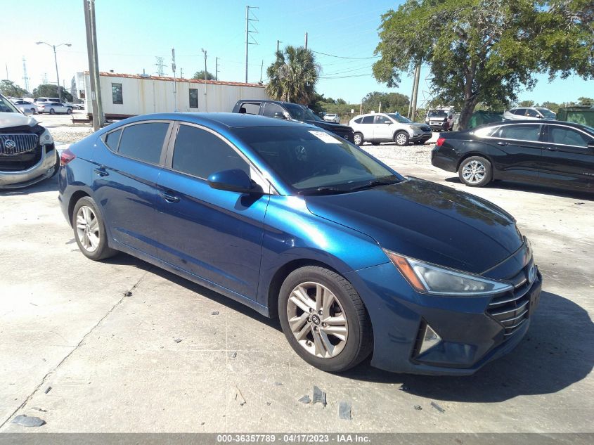 2019 HYUNDAI ELANTRA SEL - 5NPD84LF8KH409354