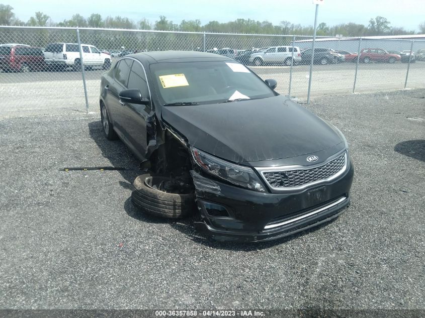 2015 KIA OPTIMA HYBRID EX - KNAGN4AD7F5084822