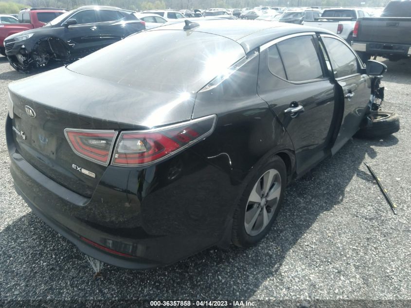 2015 KIA OPTIMA HYBRID EX - KNAGN4AD7F5084822