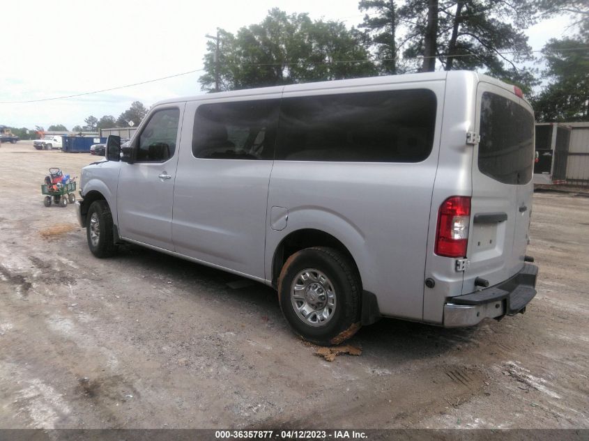 2018 NISSAN NV PASSENGER NV3500 HD SL 5BZAF0AA5JN850639