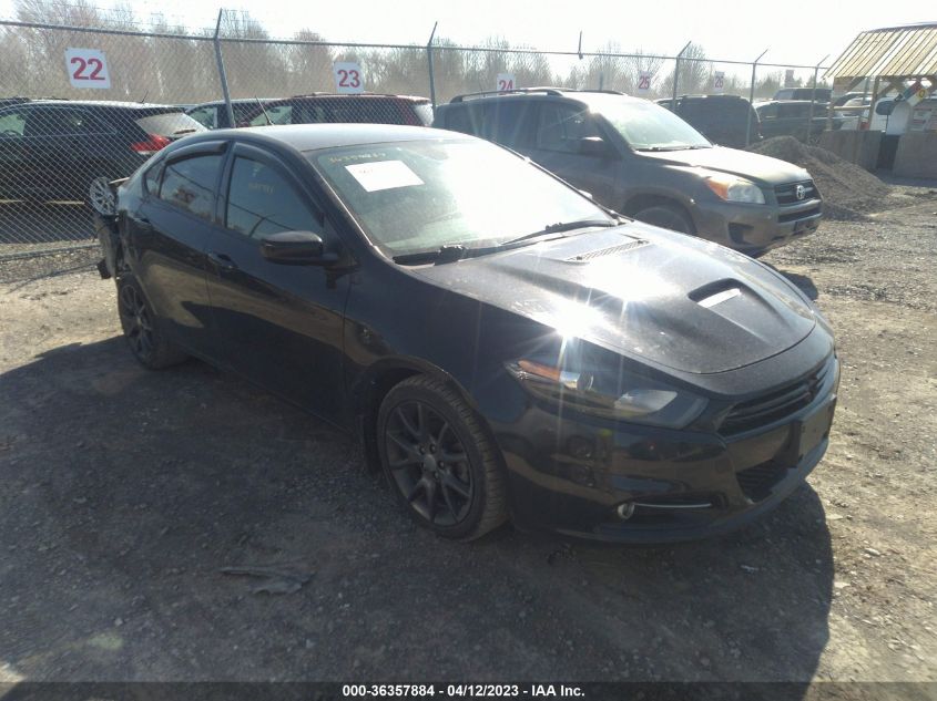 2016 DODGE DART SXT - 1C3CDFBBXGD643921