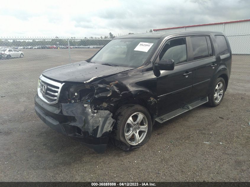 2013 HONDA PILOT EX-L - 5FNYF3H57DB001091