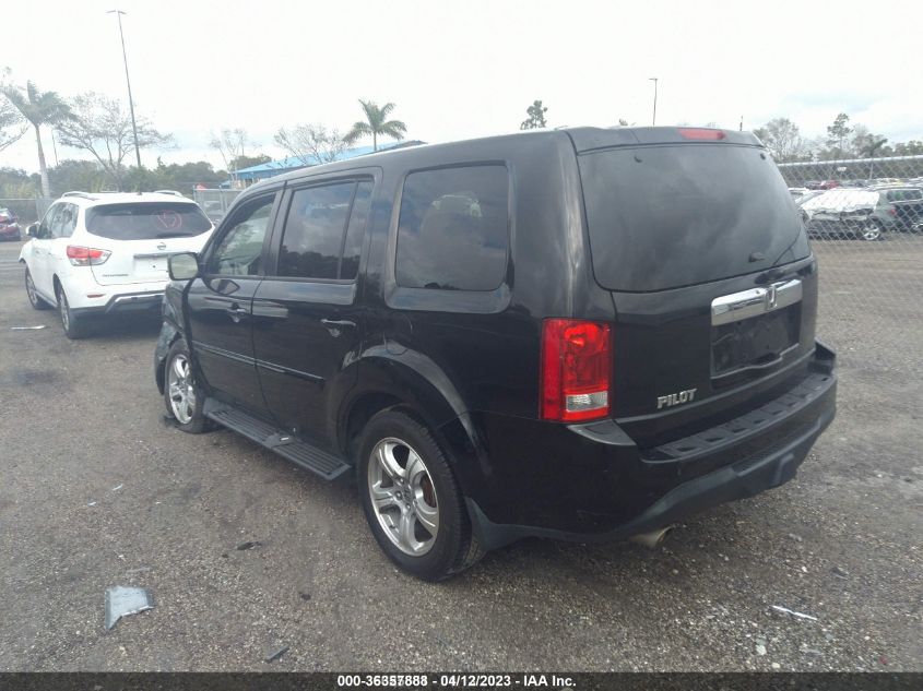 2013 HONDA PILOT EX-L - 5FNYF3H57DB001091