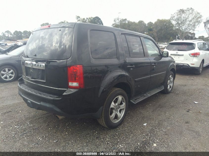 2013 HONDA PILOT EX-L - 5FNYF3H57DB001091