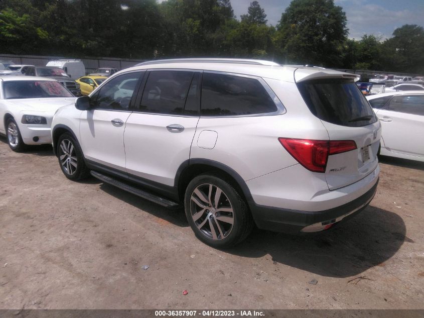 2016 HONDA PILOT TOURING - 5FNYF5H91GB023526
