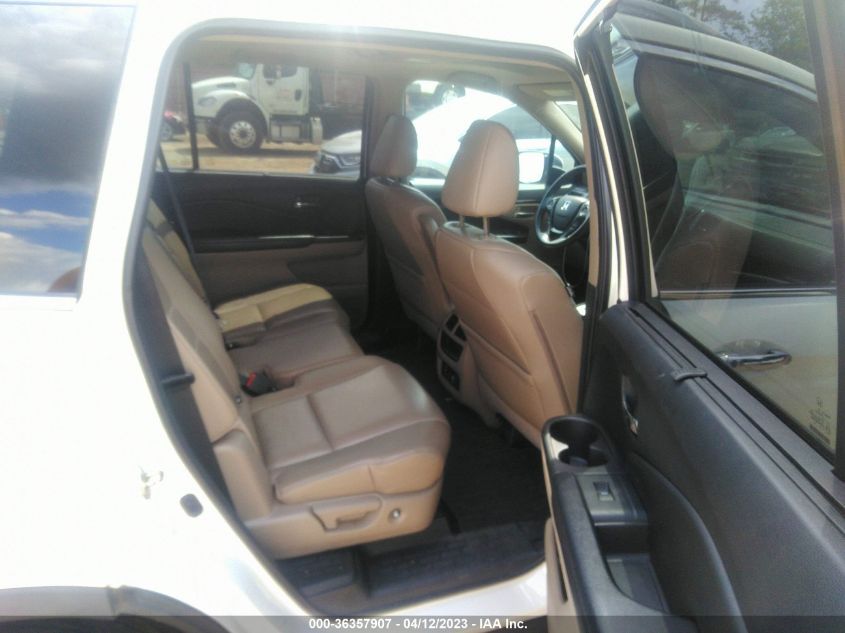 2016 HONDA PILOT TOURING - 5FNYF5H91GB023526