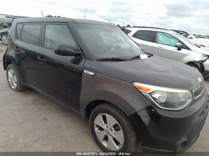 2015 KIA SOUL BASE - KNDJN2A26F7776182