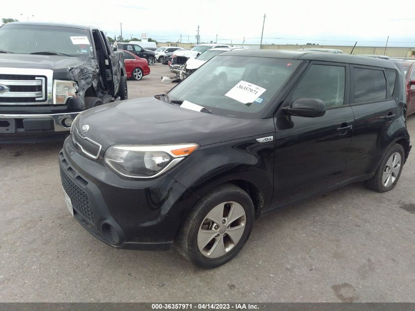 2015 KIA SOUL BASE - KNDJN2A26F7776182